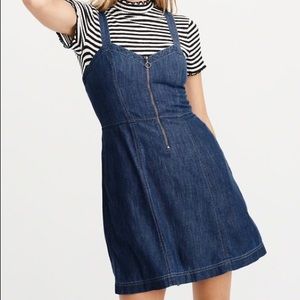 Abercrombie & Fitch Zip-up Denim Dress